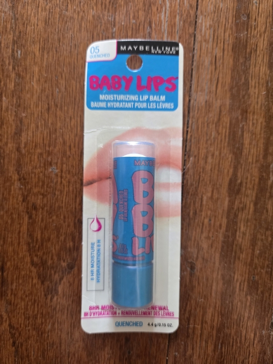 Maybelline Other - Maybelline Baby Lips Moisturizing Lip Balm — Blue Tube (Quenched)